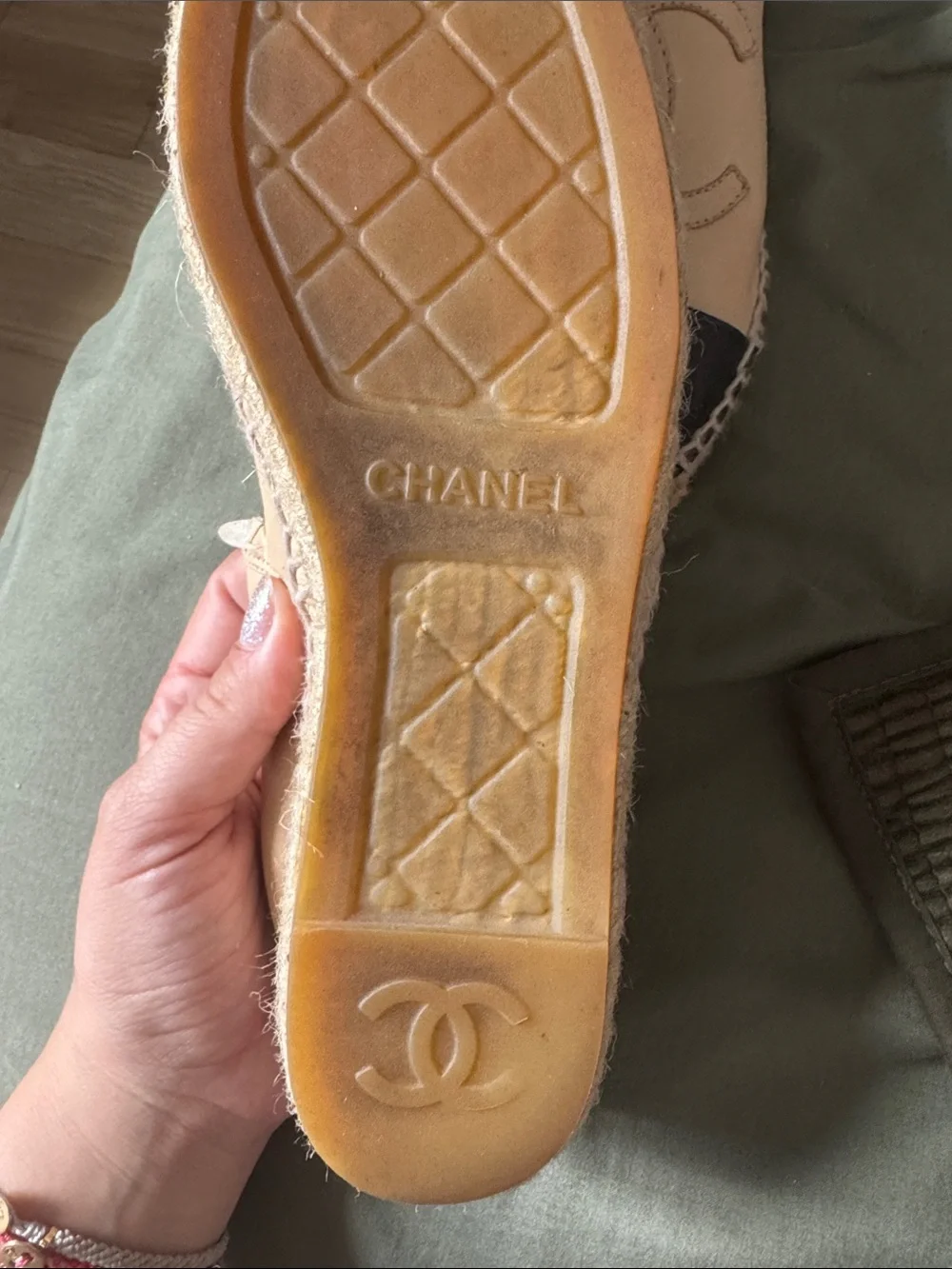 CHANEL classic beige